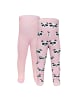 ewers 2er-Set Strumpfhose 2er Pack Panda in rosa