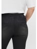 sheego Schlupfjeans in black denim