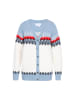 usha BLUE LABEL Women Cardigan in offwhite multicolor