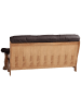 others SOFA 3-Sitzer Katlin Bezug Echtleder Eiche rustikal P43 / braun
