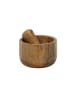 Home&Styling Collection Mörser aus Mangoholz in Mehrfarben, 10 x 6 cm