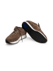 VITAFORM Veloursleder Sneaker in dunkeltaupe