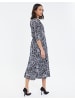 Threadbare Kleid THB Soda Wrap in Black Polka Dot