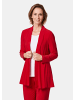 GOLDNER Leichte Shirtjacke lila mit Stretch in rot