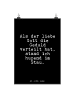 Mr. & Mrs. Panda Wandbild Als der liebe Gott... mit Spruch in Schwarz