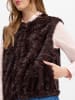 Marie Lund Weste in aubergine - 0002