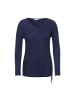 Cecil Langarmshirt in deep night blue
