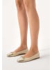 Kazar Ballerinas in Creme