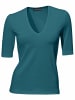 Heine Kurzarmshirt in petrol