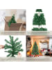 tectake Künstlicher Christbaum Naturgetreue Optik Tannenbaum