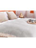 Beliani Kuscheldecke MITYAL in Beige/Grau - (W) 125 x (H) 0.5 x (L) 150 cm