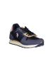 U.S. Polo Assn. Blaue Polyurethan-Sneaker