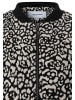 More & More stylisher Blouson, Leo-Muster in shiny jacquard