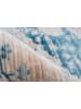 Arte Espina Kurzflor Teppich Baroque 525 in creme - blau - rechteckig