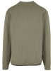 Urban Classics Urban Classics Scuba Zip Pocket Crew in palegreen
