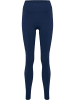 Hummel Leggings Hmlflow Damen in DRESS BLUES