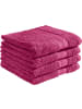 REDBEST Duschtuch 4er-Pack Chicago in fuchsia