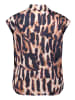 Betty Barclay Satin-Bluse mit Kragen in Dark Blue/Rosé