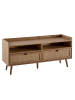 FineBuy TV- und Lowboards in Braun / Spanplatte / 120x39x56