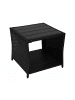 relaxdays Balkontisch in Schwarz - (B)45 x (H)40 x (T)45 cm