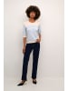 CULTURE Strickpullover CUannemarie Classic fit in Whitecap/Cashmere Stripe