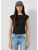 QS T-Shirt in 9999_schwarz