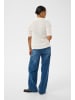 Kaffe Kurzarm-Bluse KAbirma Regular fit in Chalk CC.