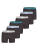 Happy Shorts Boxer Jersey in Schwarz