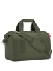 Reisenthel travelling allrounder M - Reisetasche 40 cm (smiley grey) in forest gold