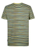 Petrol Industries Gestreiftes T-Shirt Anchorview in Grün