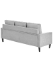 Beliani 2-tlg 3-Sitzer Sofa AVESTA in Grau