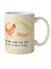 Mr. & Mrs. Panda Trinkbecher Huhn Stolz mit Spruch in Vintage