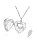 Rafaela Donata Halskette Herz aus Sterling Silber in silber