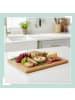 relaxdays Schneidebrett in Natur - (B)38 x (H)3 x (T)25 cm