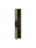 CALICOSY Badezimmerschrank ENO in Helles Holz - (W) 38  x (H) 193  x (L) 34  cm