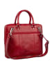 Leonhard Heyden Cambridge Aktentasche Leder 37 cm Laptopfach rot