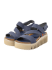 Art in the City  Sandalen blau