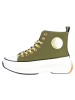 Kaporal Schnürsneaker Montante Christy Grün