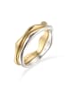 Elli Ring 925 Sterling Silber in Zweifarbig