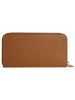 Cluty Geldbörse echt Leder in cognac