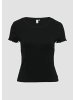 QS T-Shirt in 9999_schwarz