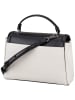 Karl Lagerfeld Handtasche K/Autograph SM Top Handle Colorblock in Black/White