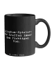 Mr. & Mrs. Panda Kaffeebecher Spruch Xylophon Melodie mit Spruch in Schwarz