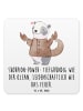 Mr. & Mrs. Panda Glasuntersetzer Skorpion Astrologie mit Spruch in Weiß