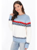 usha BLUE LABEL Women Sweater in offwhite multicolor