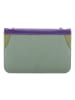 MYWALIT Travel Clutch Geldbörse Leder 19 cm  orchid