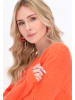 IZIA Women Sweater in orange