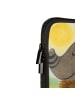 Mr. & Mrs. Panda Notebook Tasche Hummel flauschig Design mit Spruch in Weiß