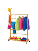 relaxdays Kleiderständer in Natur - (B)97 x (H)171 x (T)37 cm