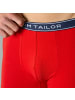 Tom Tailor Boxershorts 3er Pack in Navy / Grau / Rot